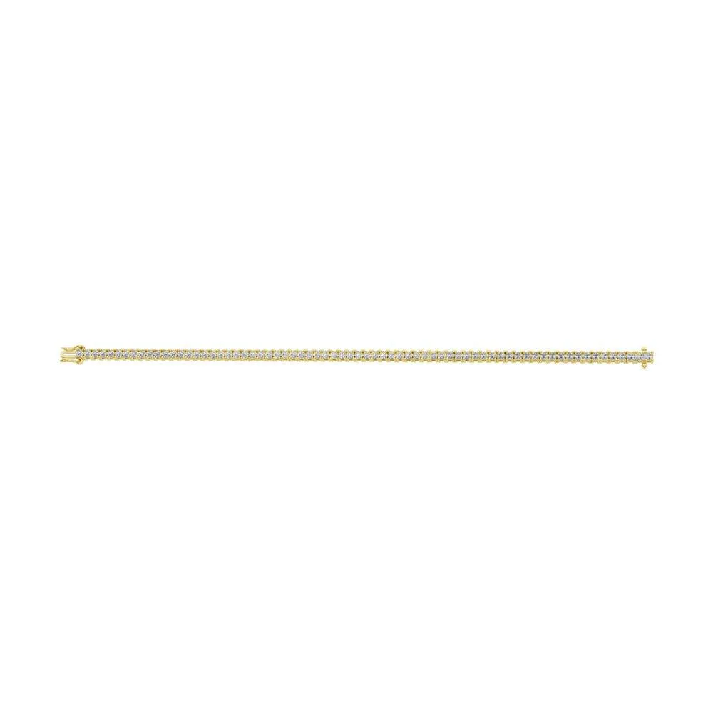 10K Yellow Gold 1/2 Ct.Tw.Diamond Bracelet