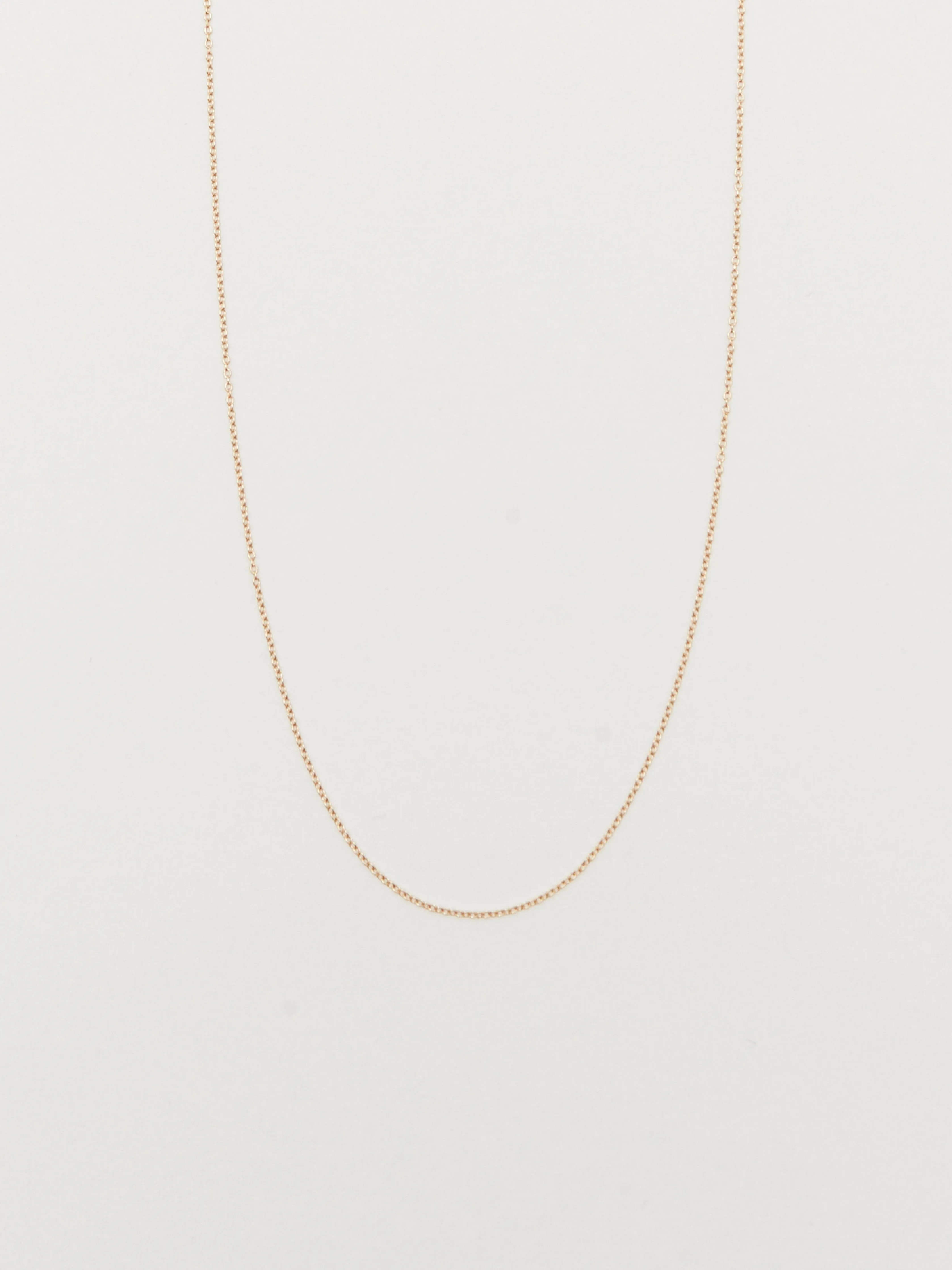 14K 18" Simple Necklace