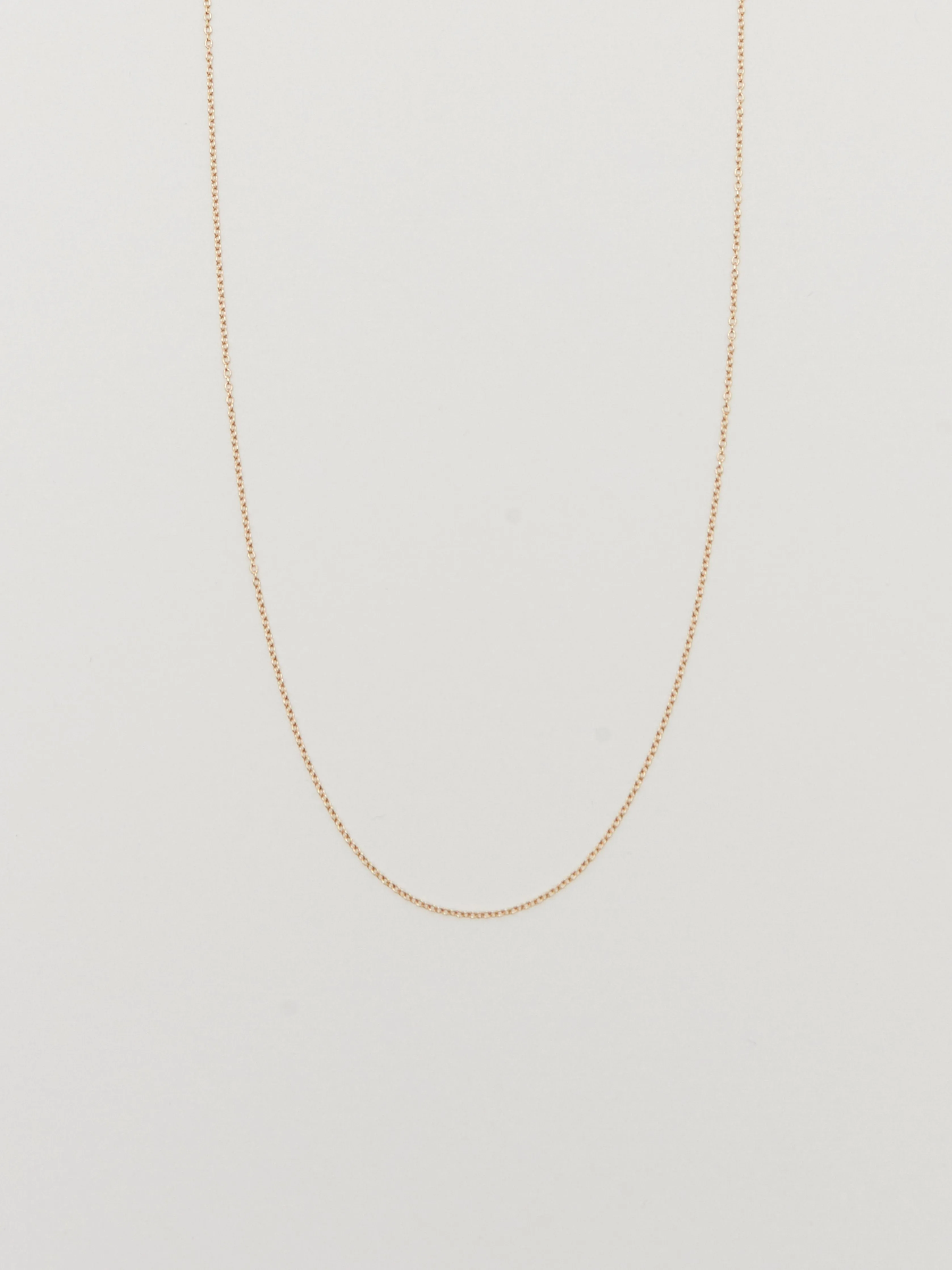 14K 18" Simple Necklace