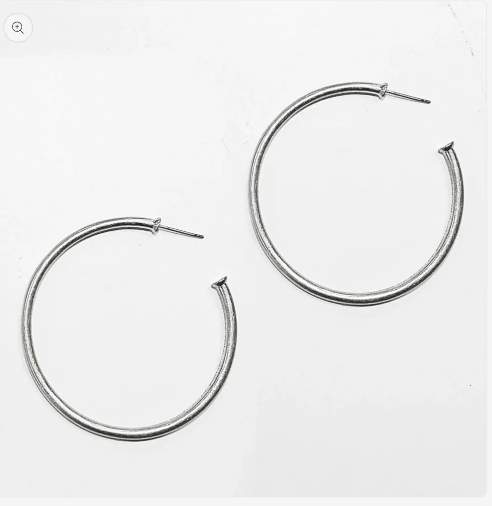 2" Open Hoop Earring