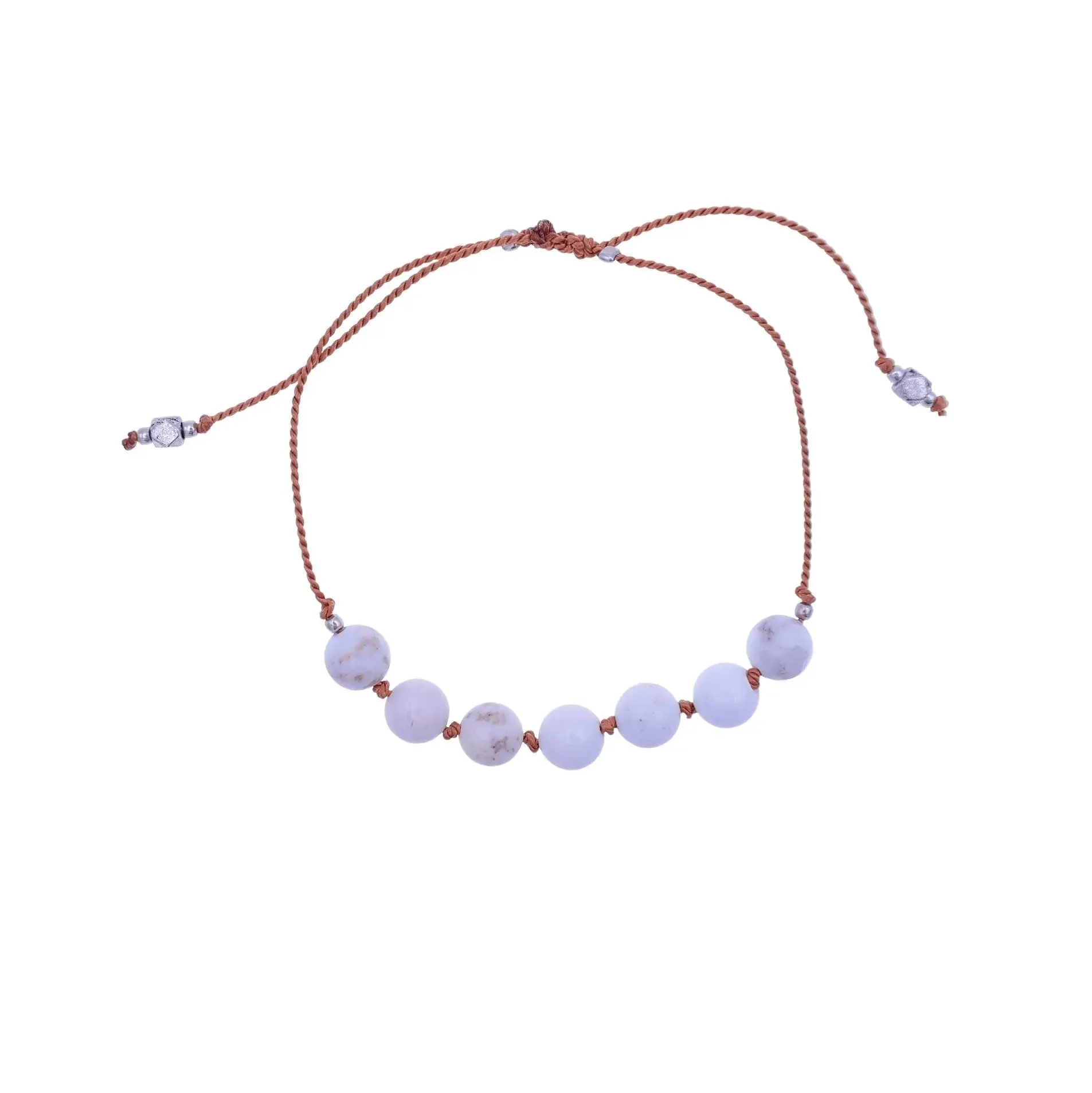 Adjustable Harmony Bracelet - Sandalwood or Howlite