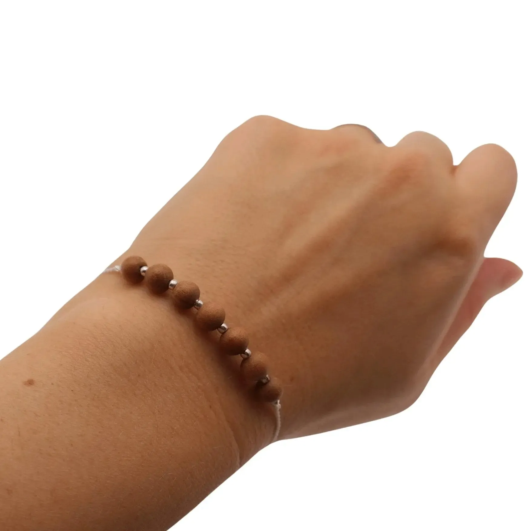 Adjustable Harmony Bracelet - Sandalwood or Howlite