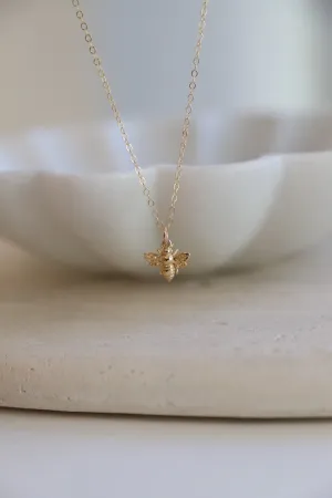 BEE CHARM NECKLACE