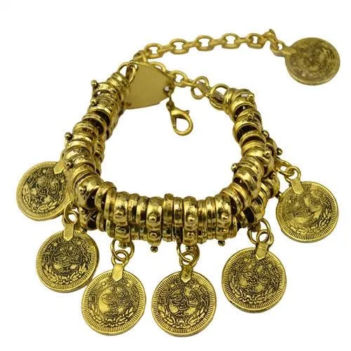 Bohemian Coin Bracelet