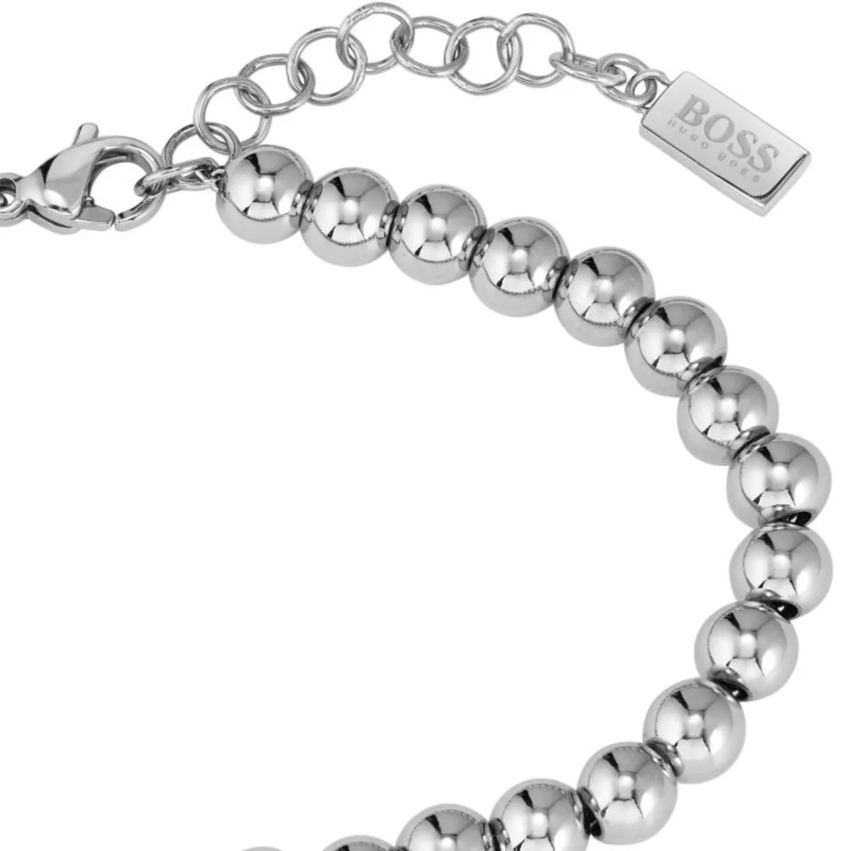 BOSS Stainless Steel Medallion Ladies Bracelet