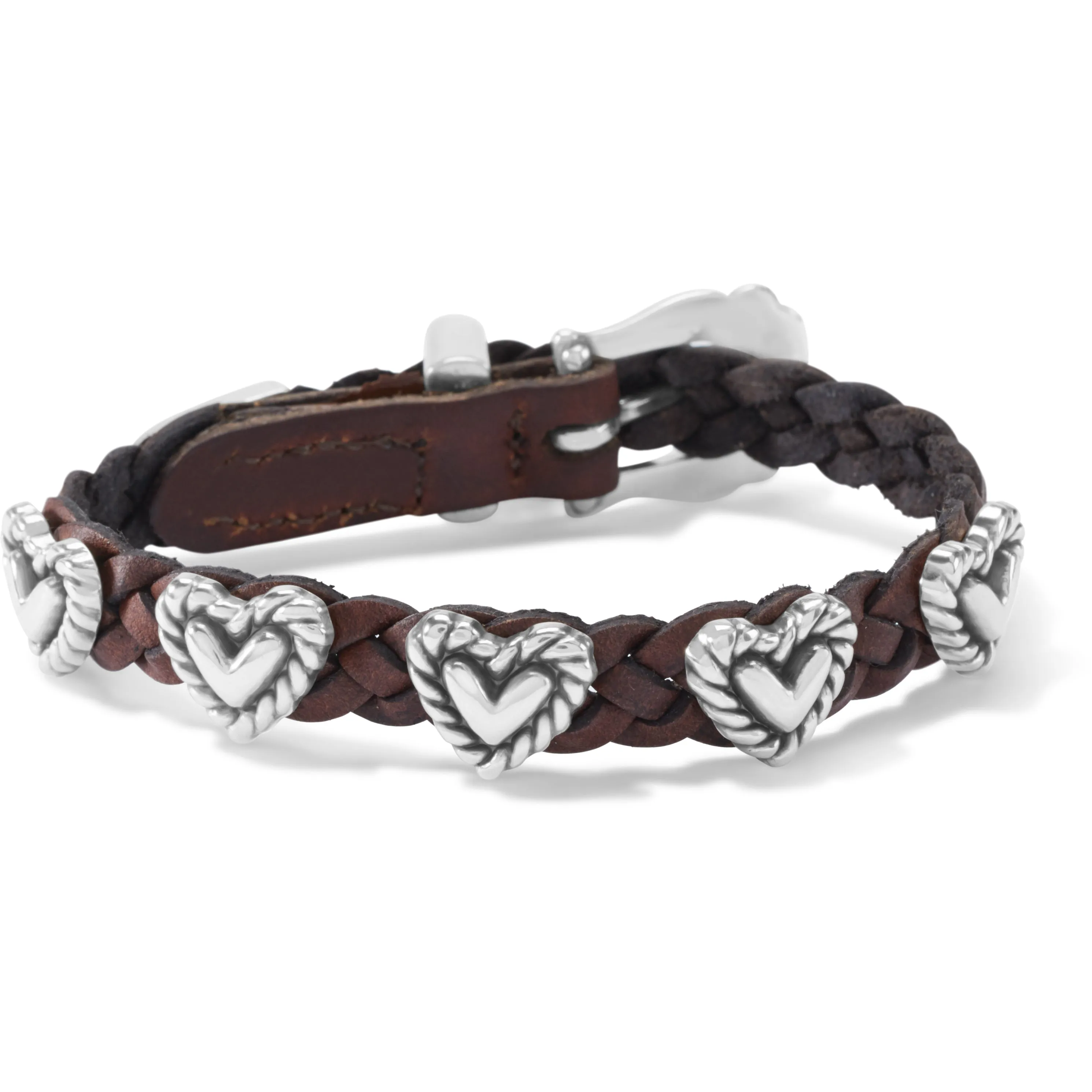 Brighton | Roped Heart Braid Bandit Bracelet | Women's