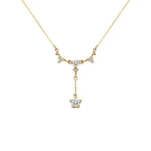 Brilliant Diamond Lune Palace Necklace