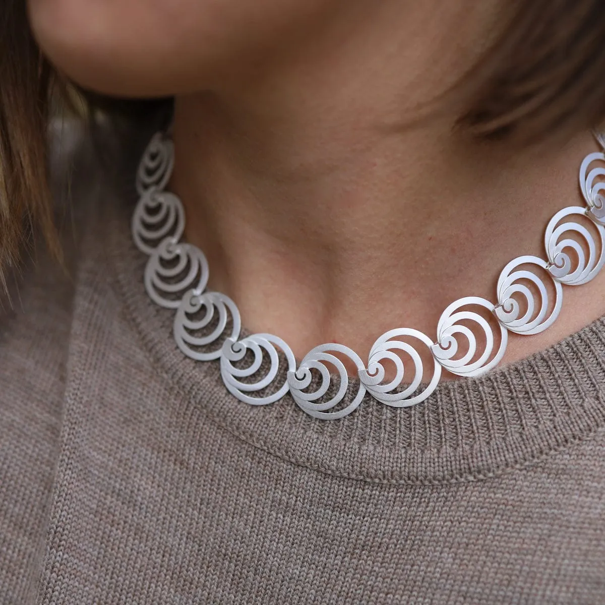 Choku Rei Multi Circle Necklace