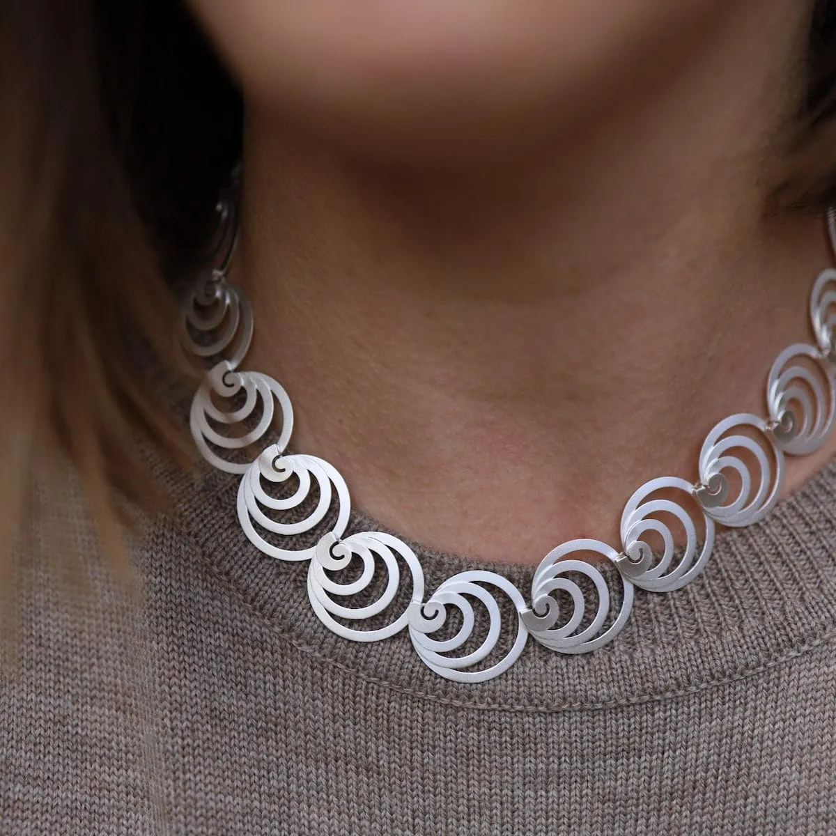 Choku Rei Multi Circle Necklace