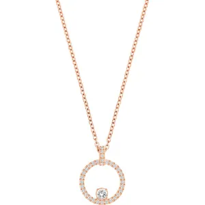 Creativity Circle Rosegold Pendant & Earring