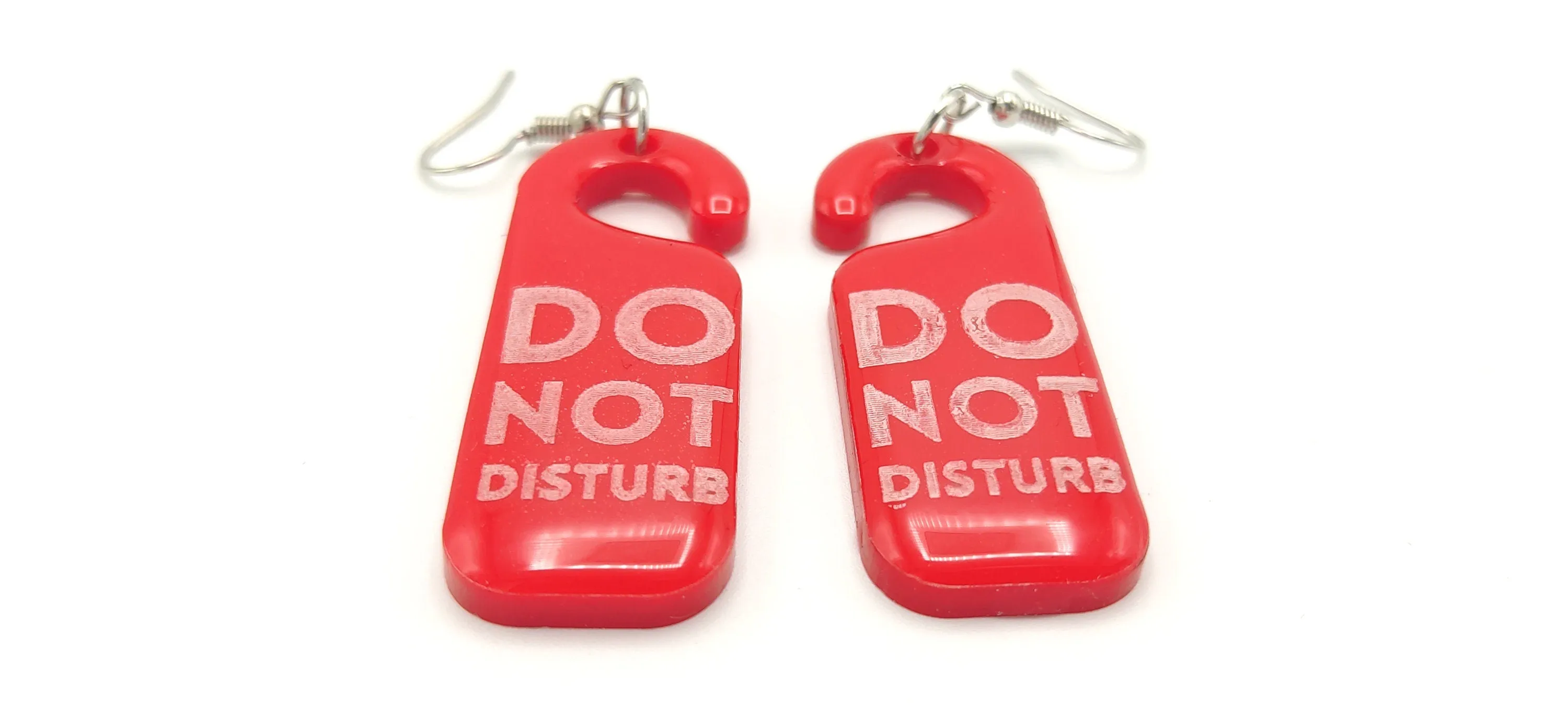 DO NOT DISTURB EARRINGS | Anti-social Style!