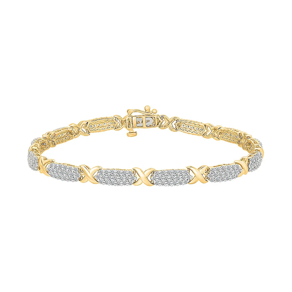 Eliana Gold & Diamond Bracelet