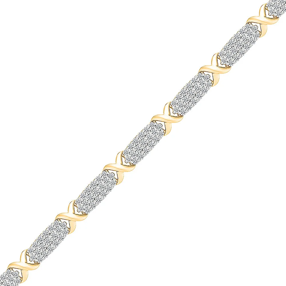 Eliana Gold & Diamond Bracelet