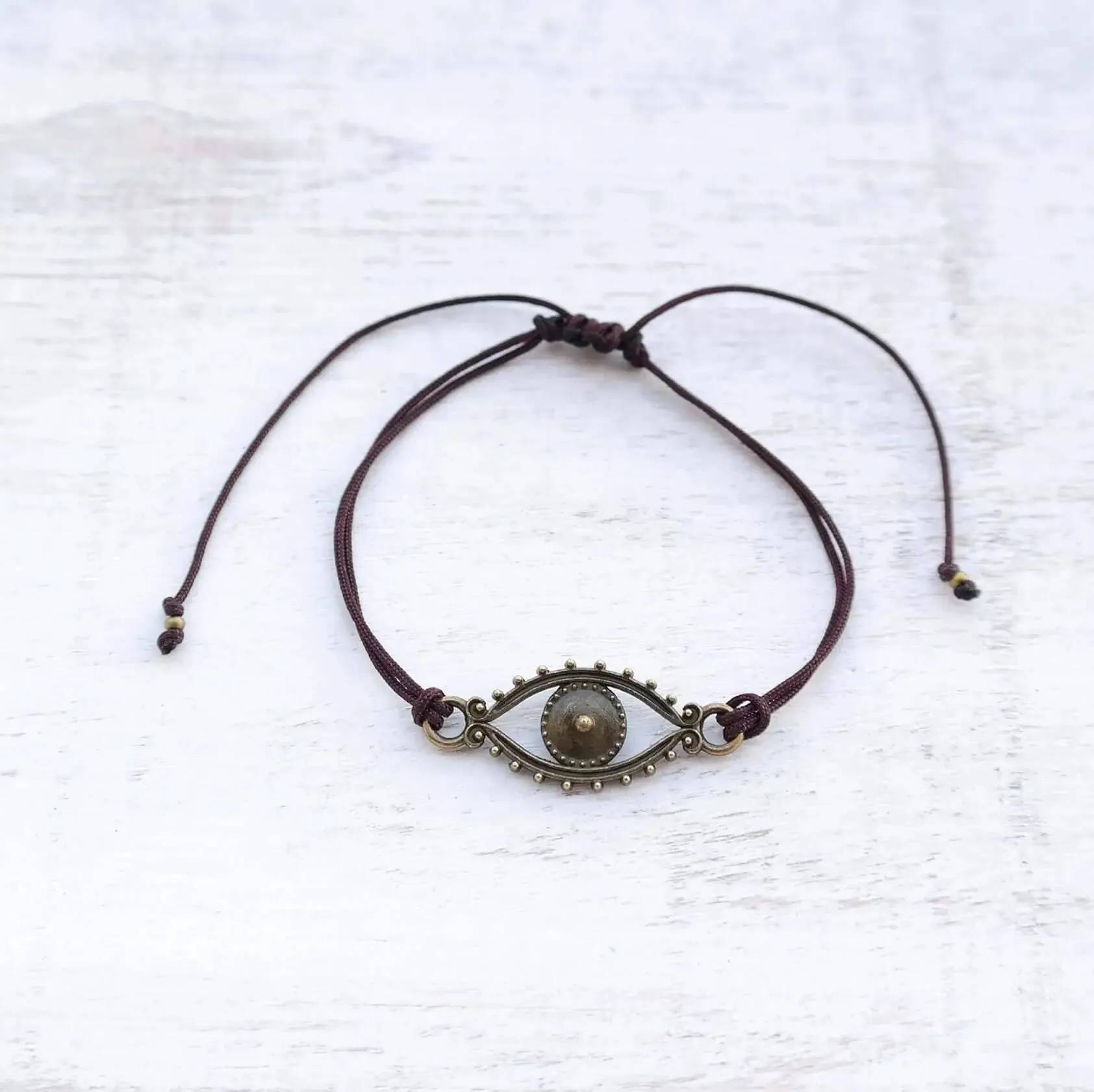 Evil Eye Bracelet - bronze