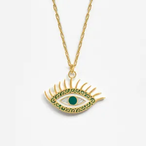 Evil Eye Pendant (Intuition) - Gold