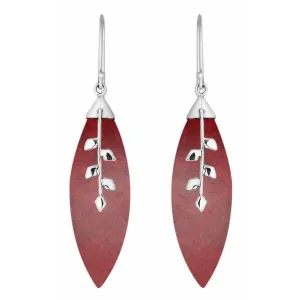 Flores Coral Earrings