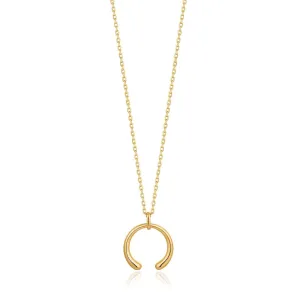 Gold Luxe Curve Necklace