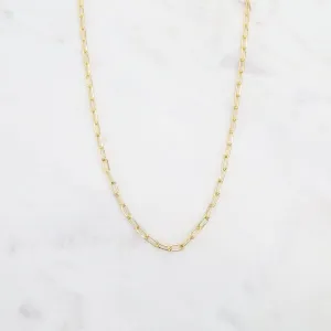 Gold Vermeil Fine Parallel Chain