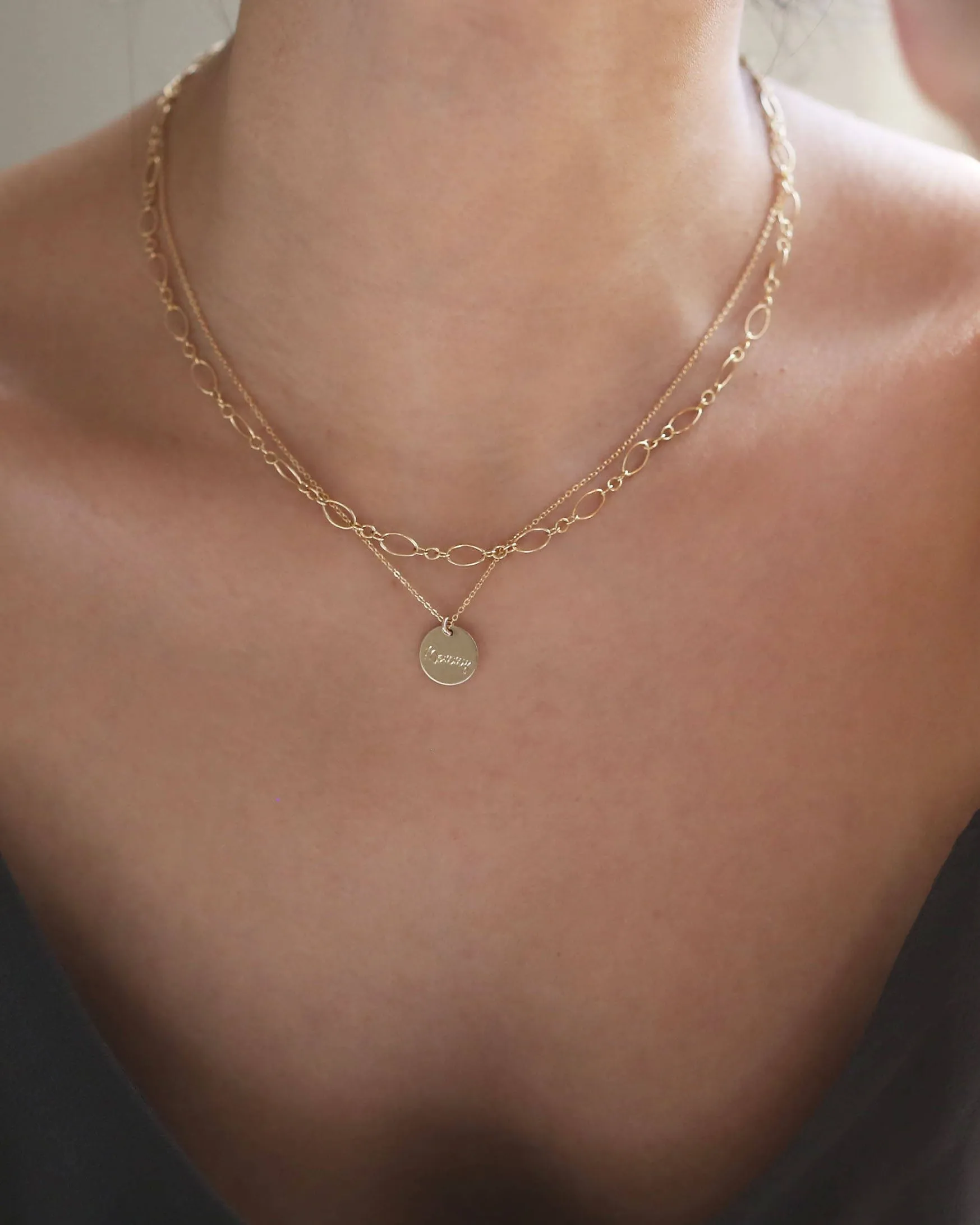 L&S Halo Chain Necklace