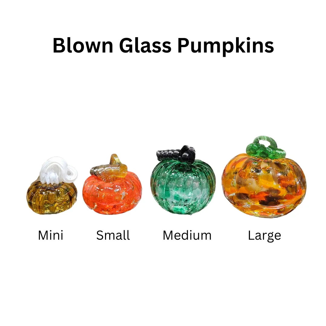 Large Blown Pumpkin