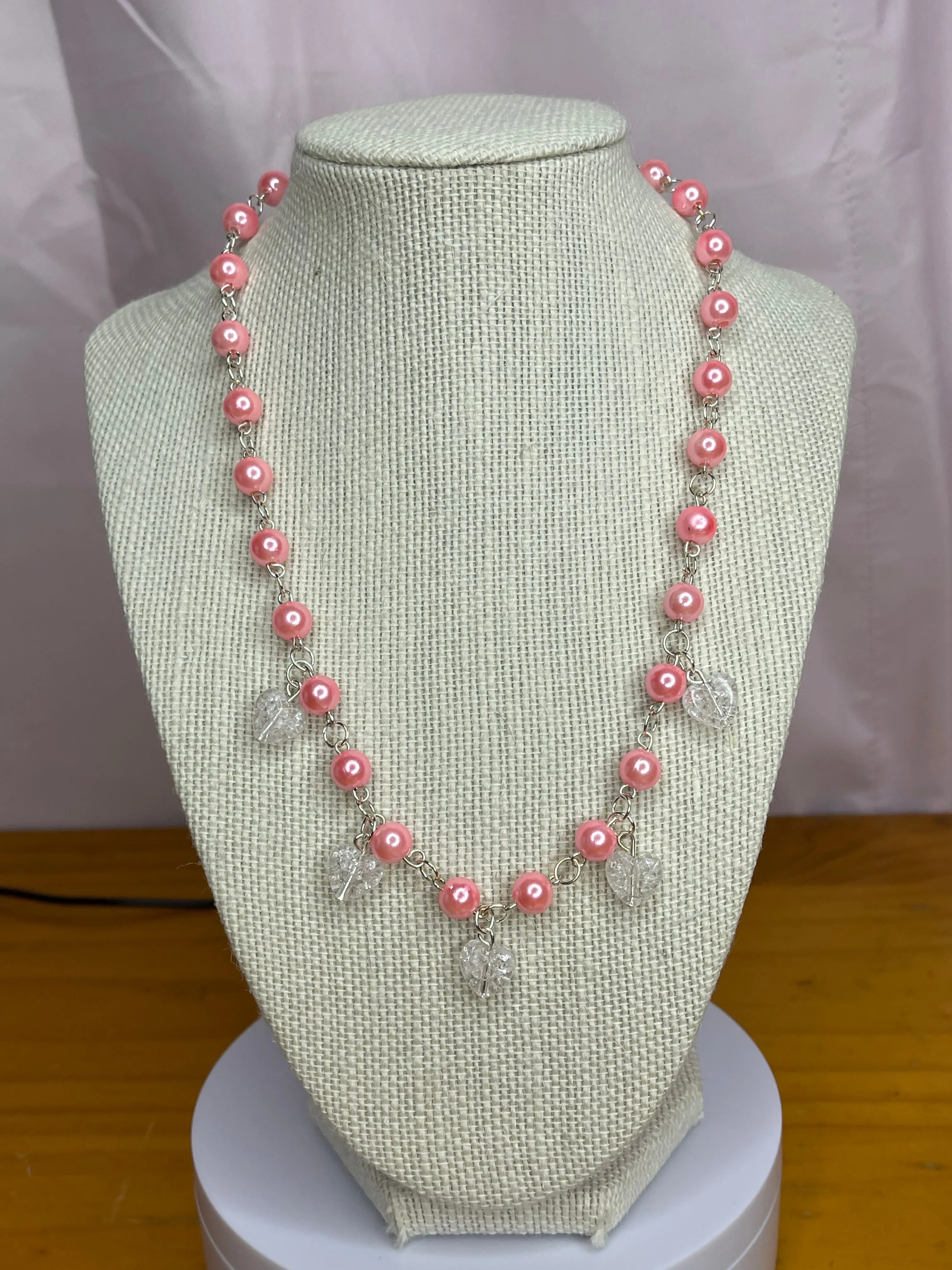 Lovecore Pearl Beaded Necklaces