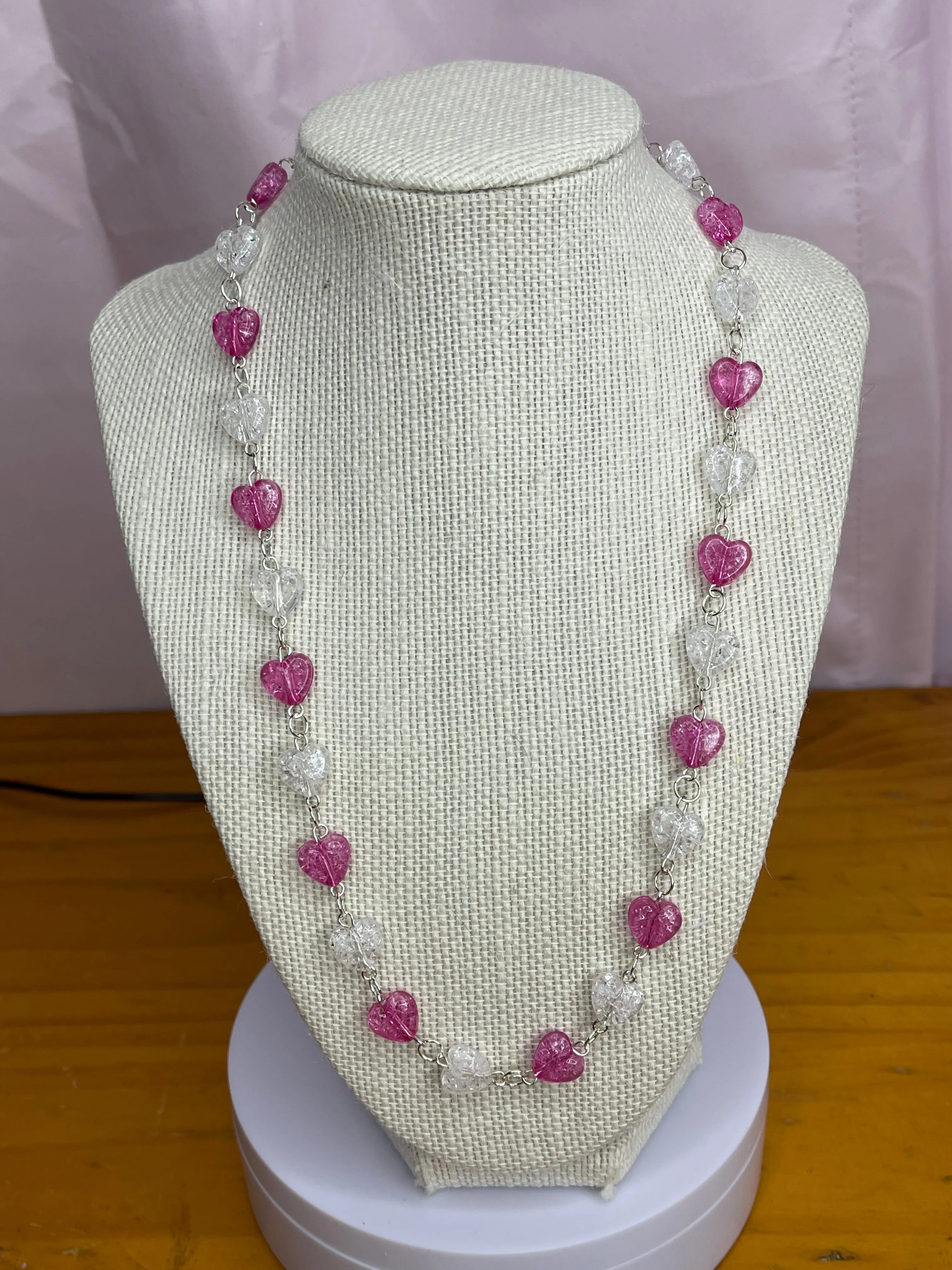 Lovecore Pearl Beaded Necklaces