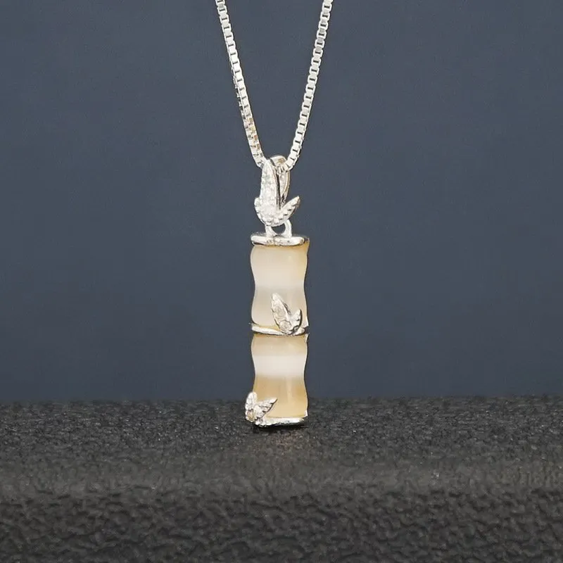 Luxury Bamboo Chain Pendant