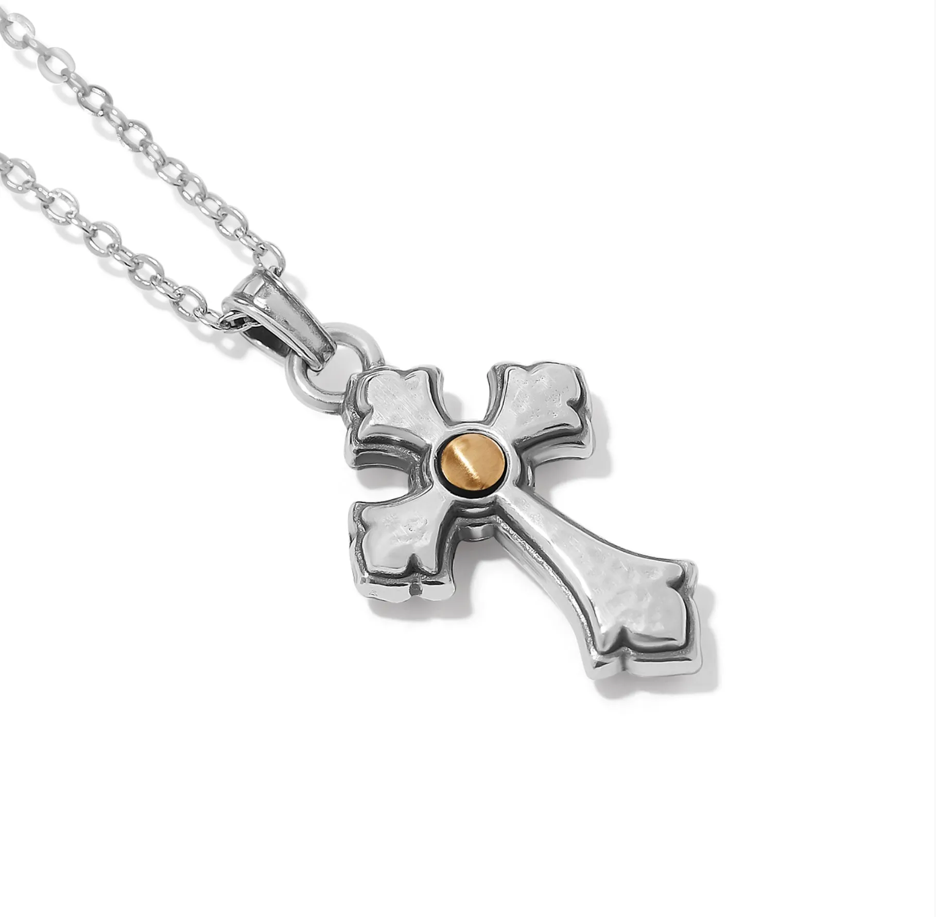 Majestic Regal Cross Reversible Necklace