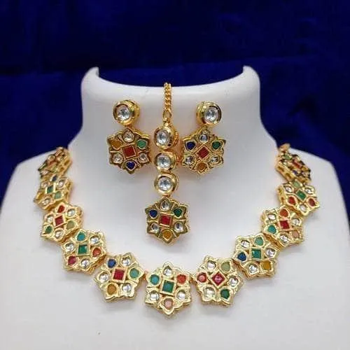 Multi Color Star Necklace Set