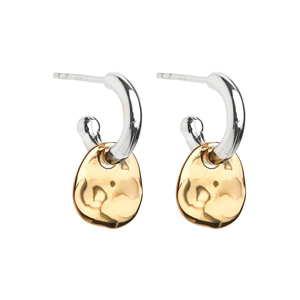 Najo Shard Hoop Earring Gold