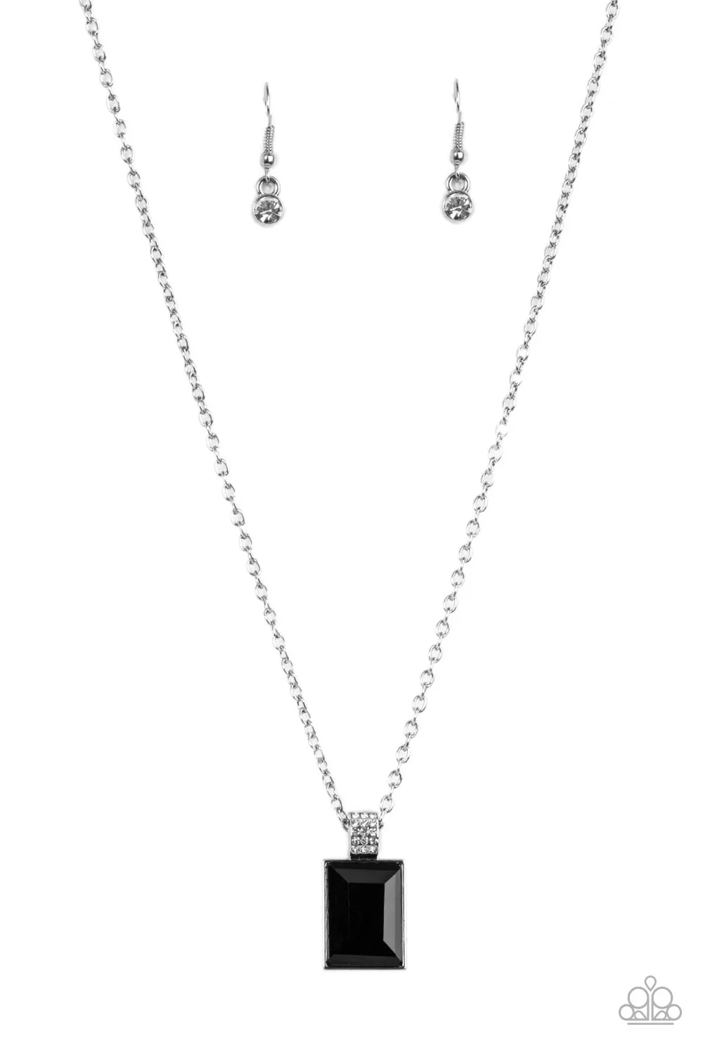 Necklaces Understated Dazzle - Black