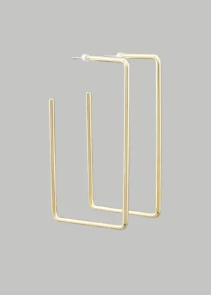 Nora Rectangle Hoops