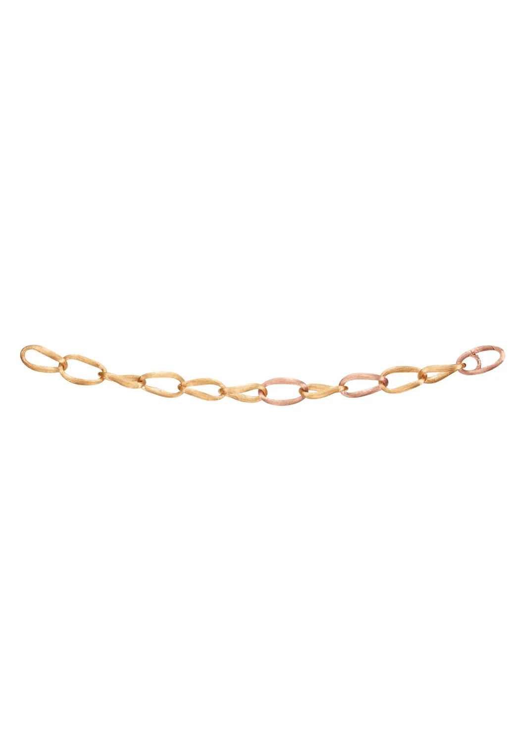 Ole Lynggaard Love 18KYRG Medium Chain Link Bracelet | 7"