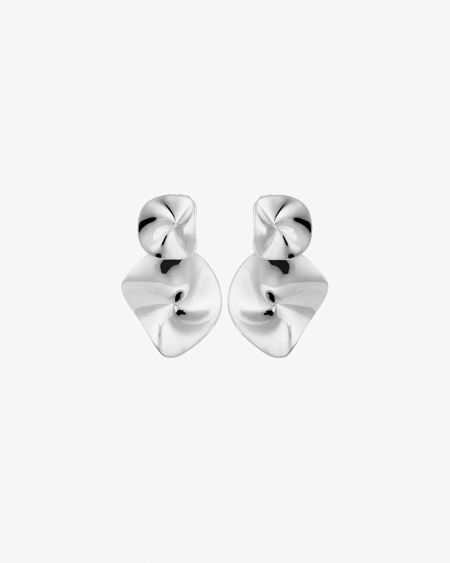 Pacific small studs silver