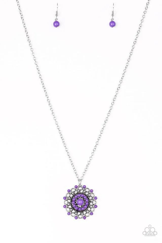 Paparazzi Necklace ~ Boho Bonanza - Purple