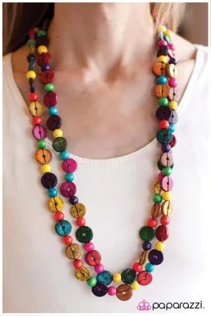 Paparazzi Necklace ~ Color Me Boho - Multi