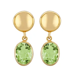 Peridot Dangle Earrings