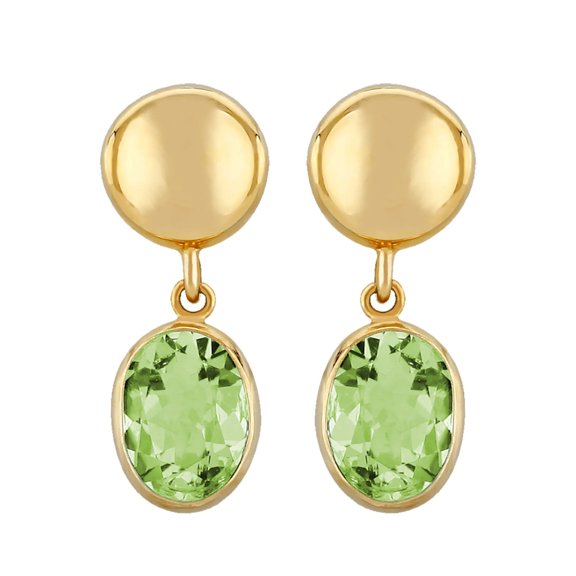 Peridot Dangle Earrings