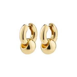 Pillgrim INTENT earrings gold-plated