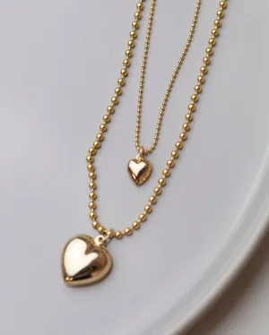 Puffy Heart Necklace