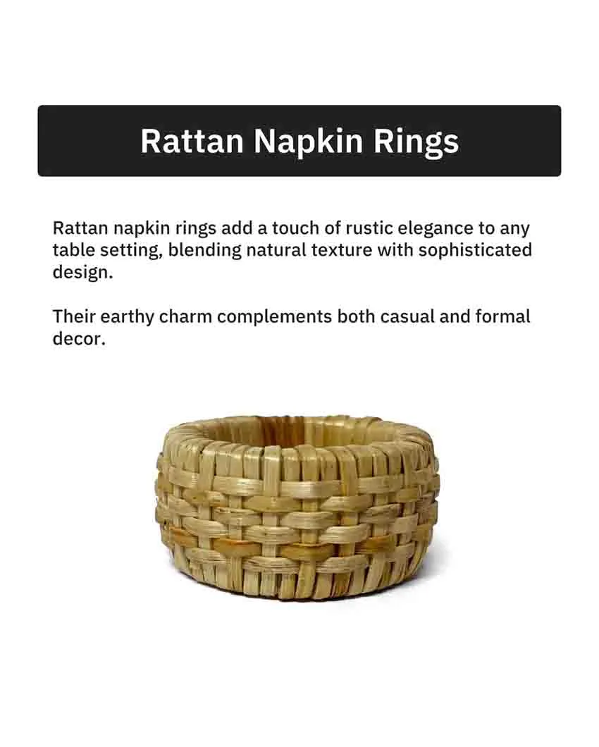 Rattan Napkin Rings