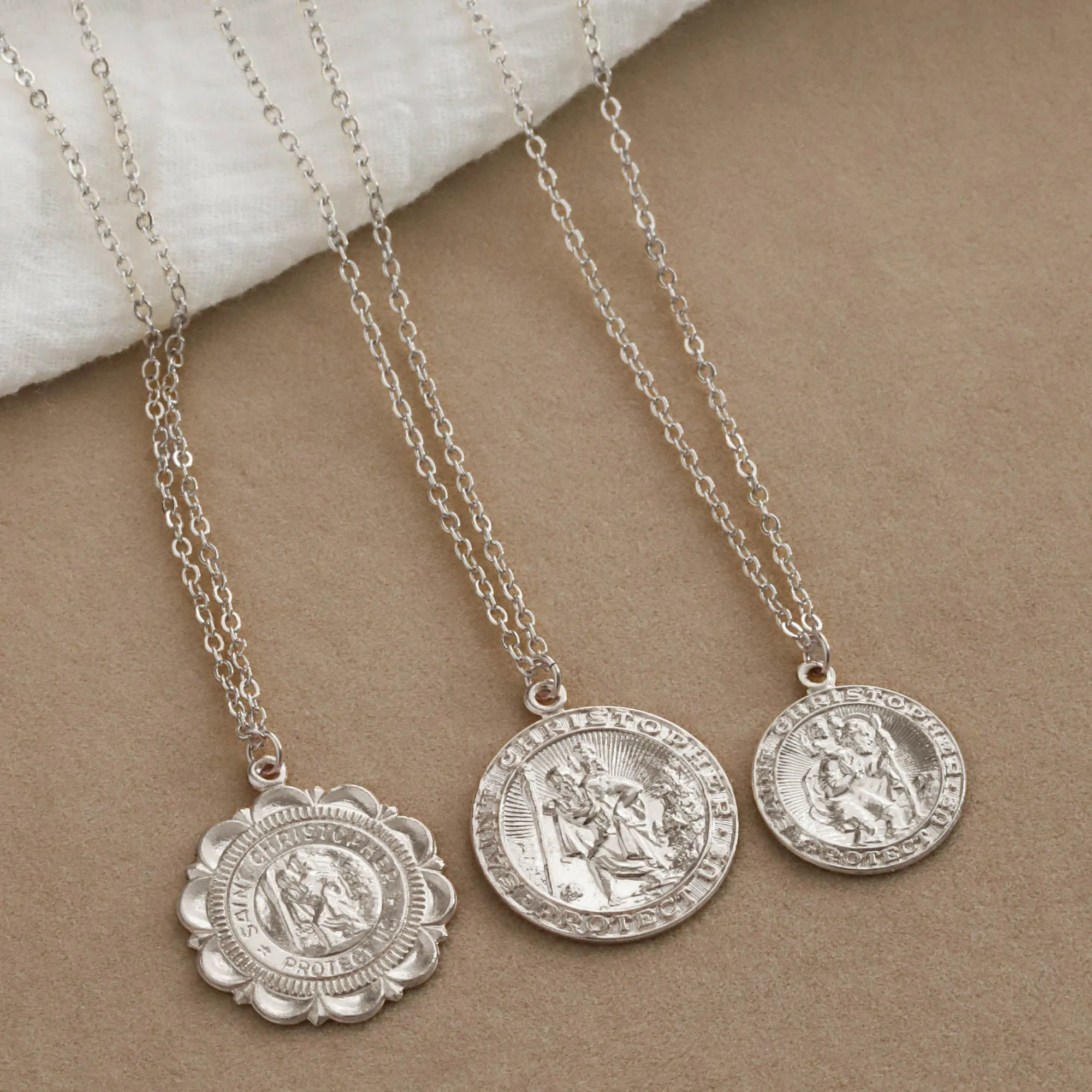 Saint Christopher Necklace - Large