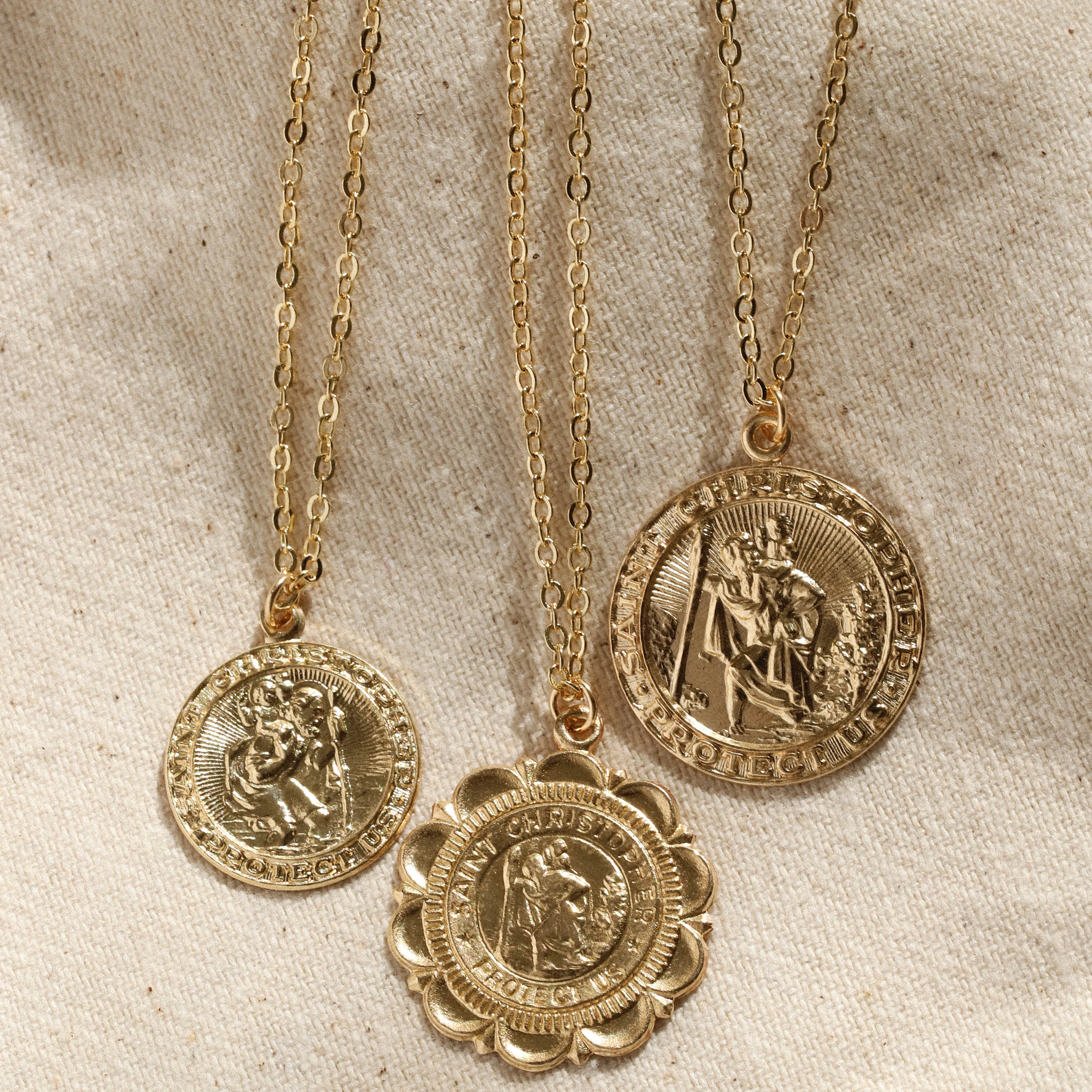 Saint Christopher Necklace - Large