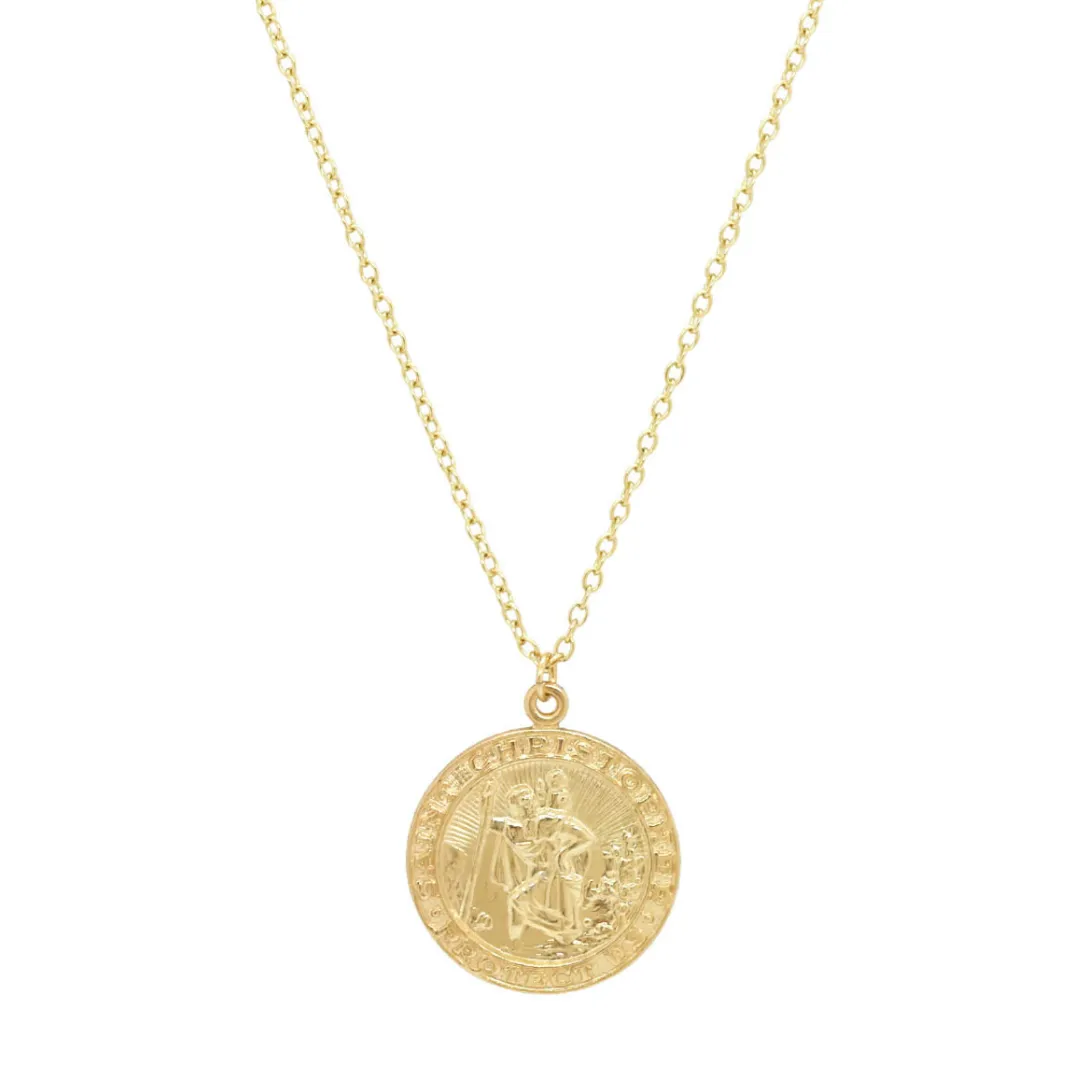 Saint Christopher Necklace - Large