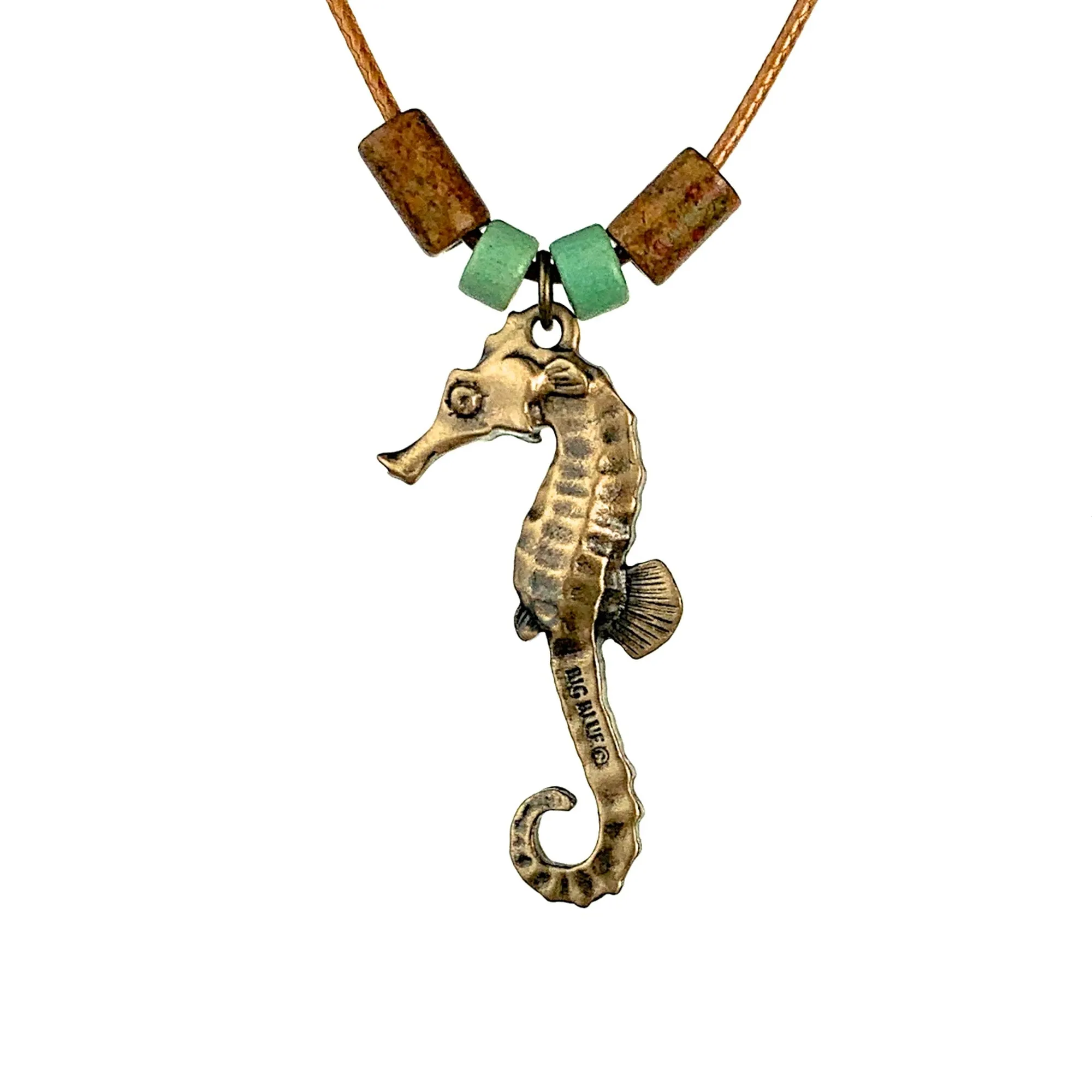 Seahorse Necklaces for Women- Bronze Sea Horse Jewelry for Women, Seahorse Gifts, Seahorse Charm, Seahorse Pendant