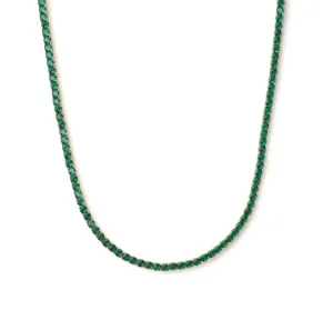 Serena Necklace, Emerald