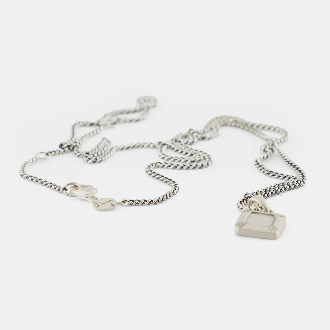 Silver Atrium Necklace