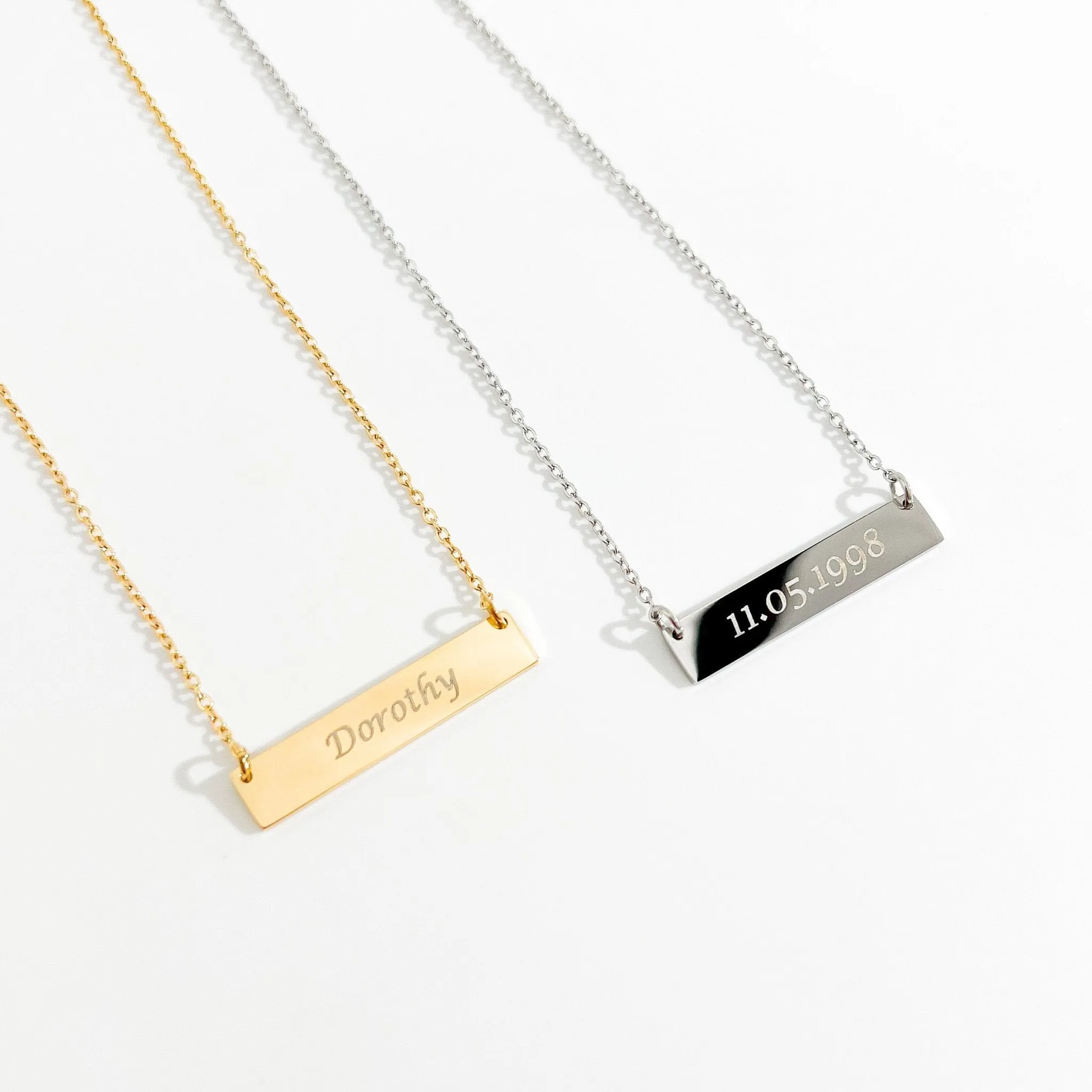 Simple Bar Necklaces