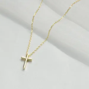 Simple Cross Necklace