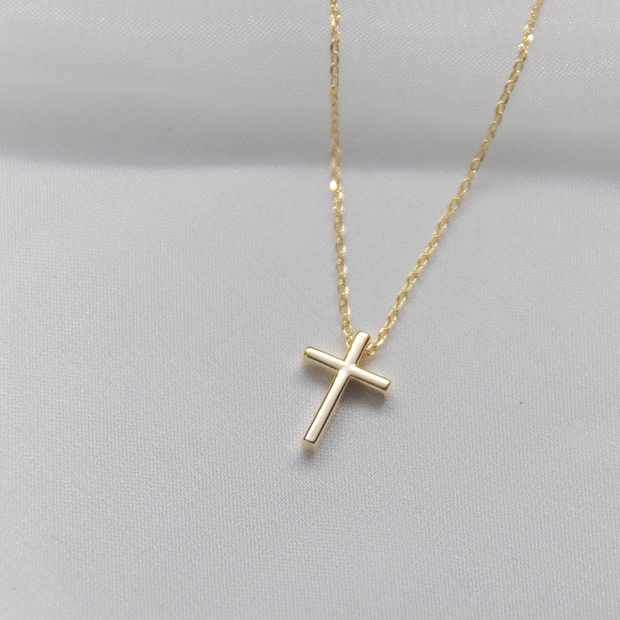 Simple Cross Necklace